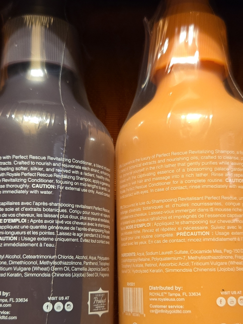 Hair Rescue Perfect Rescue Revitalizing Shampoo - Orange - Picture 4 of 4
